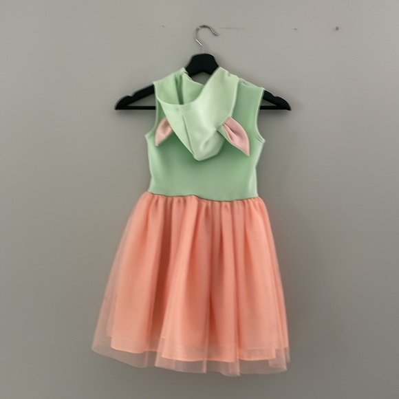 Girls Star‎ Wars Dress/ Costume with Little Yoda Hoodie - Picture 4 of 5